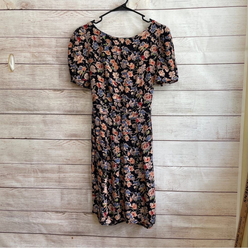 TOPSHOP FLORAL DRESS
